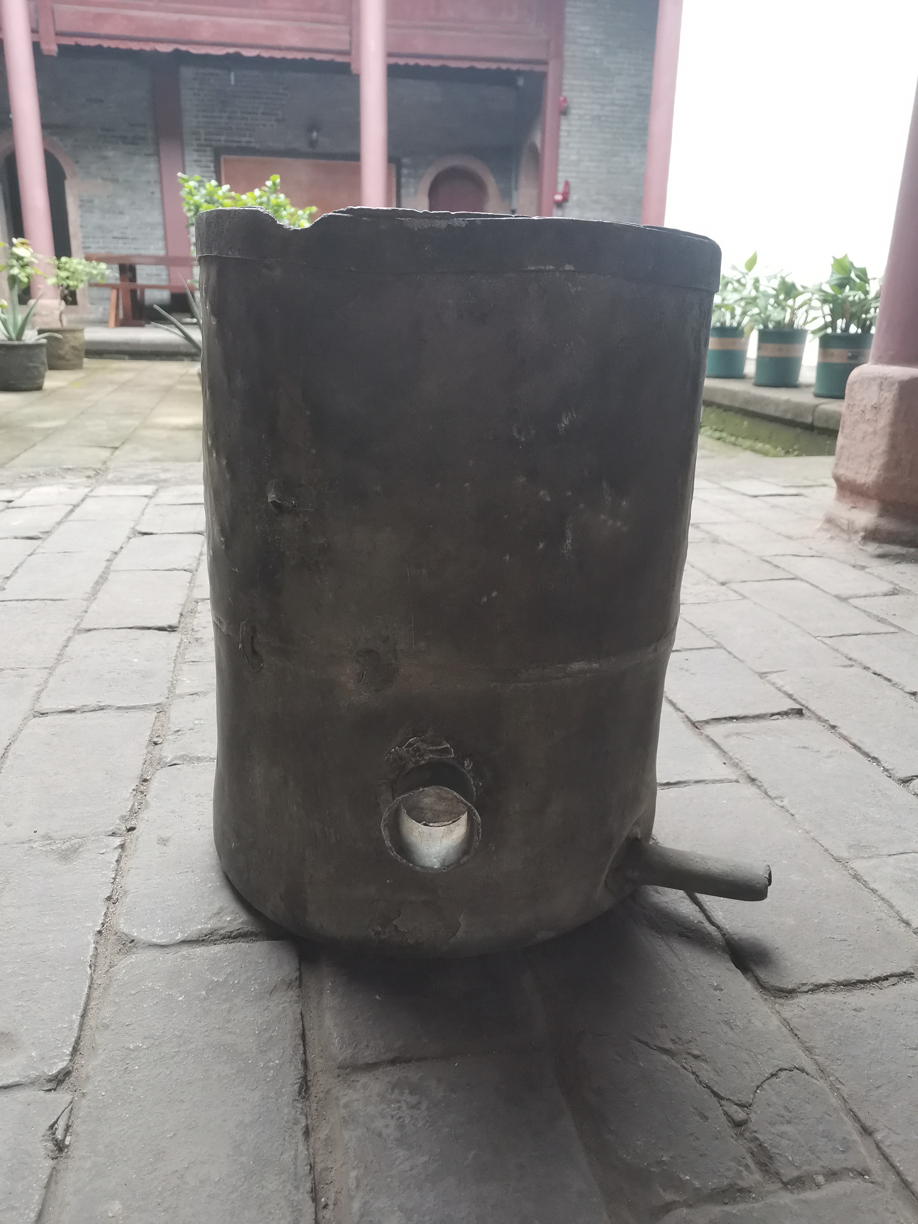 1933年靖石田东红军医院使用过的消毒 蒸馏器